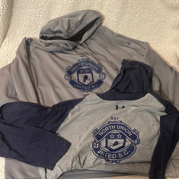 North Union United Bundle Hoodie & Long Sleeve T-Shirt Size 2Xl - Picture 1 of 8